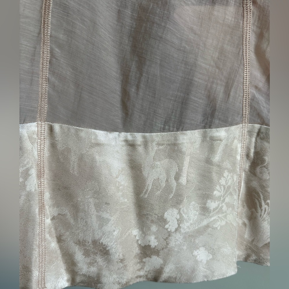H&M Conscious Collection 2016 Exclusive Trapeze Novelty Deer Swan Print Dress 10 - Picture 10 of 16